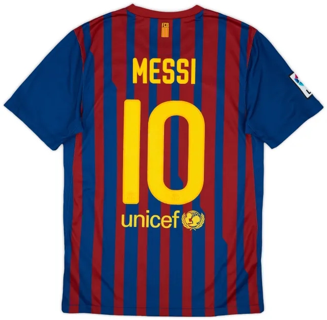 Nike 2011-12 Barcelona Home Shirt Messi #10 (XXL)