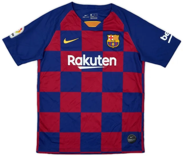 Nike 2019-20 Barcelona Home Shirt - 7/10 - (XL.Boys)