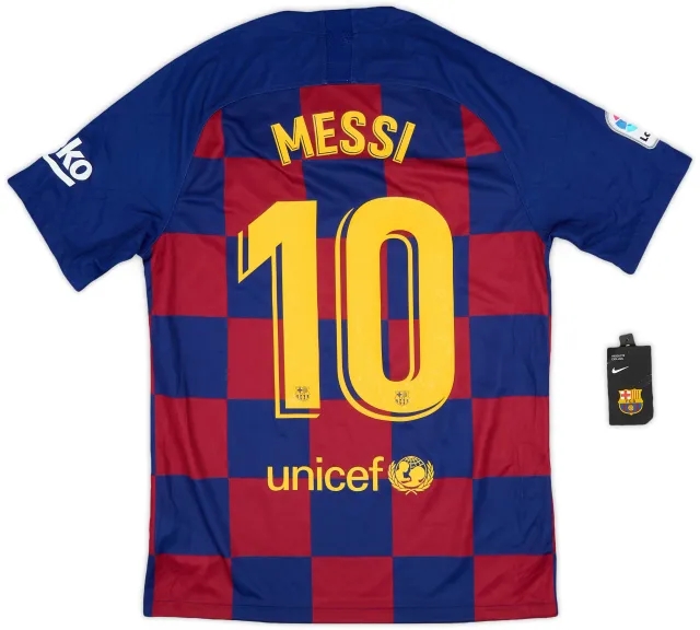 Nike 2019-20 Barcelona Home Shirt Messi #10 (M)
