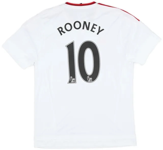 adidas 2015-16 Manchester United Away Shirt Rooney #10 (L)