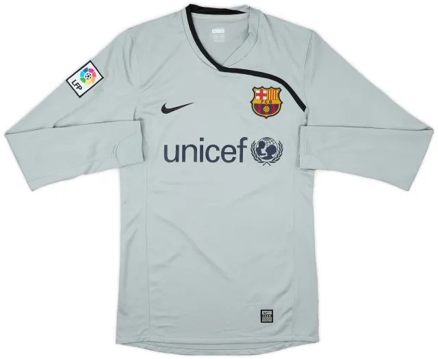 Nike 2008-09 Barcelona GK Shirt - 8/10 - (M)