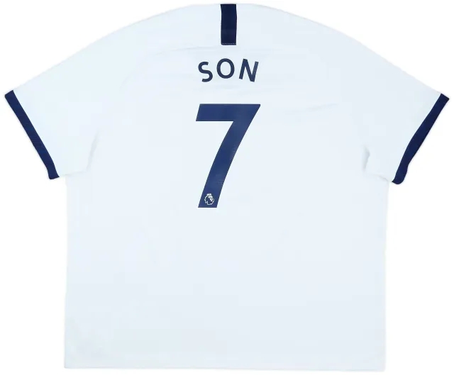 Nike 2019-20 Tottenham Home Shirt Son #7 - 8/10 - (3XL)