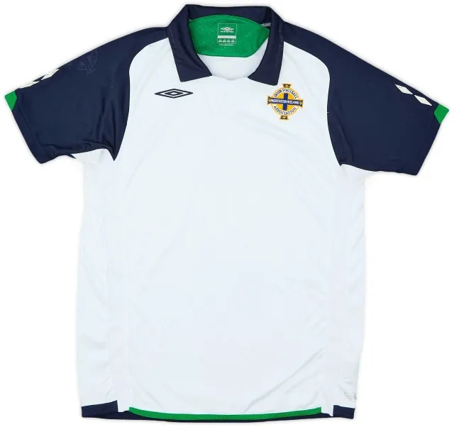 Umbro 2009-10 Northern Ireland Away Shirt - 8/10 - (XL.Boys)