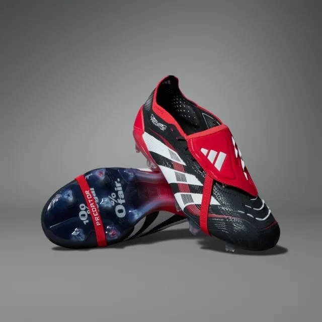 Adidas Predator Elite Fold-Over Tongue Fg Moments - Core Black/Footwear White/Vivid Red Limited Edition - ['Black']
