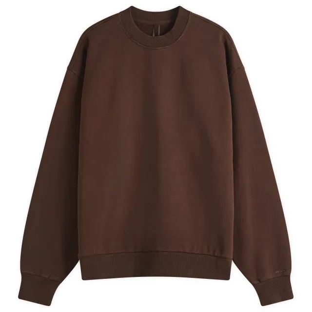 Asics SKIMS Women's Boyfriend Fleece Pullover Espresso