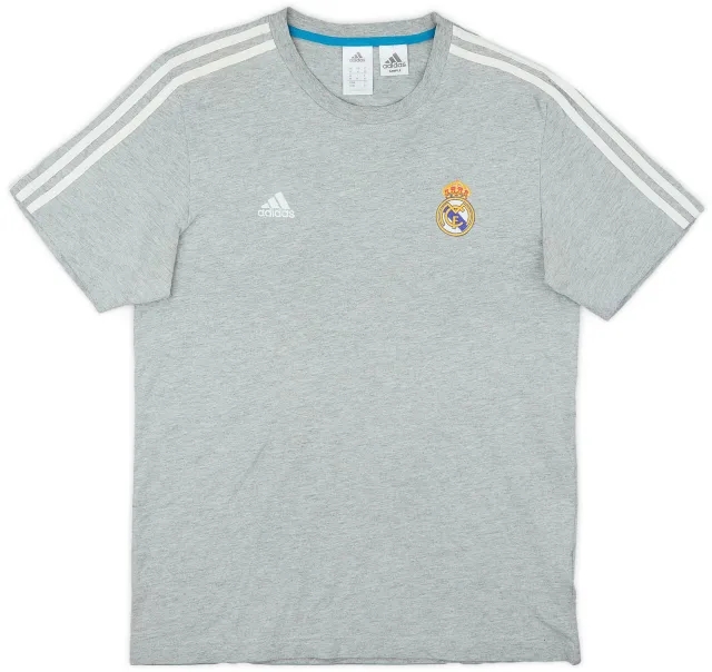 2012-13 Real Madrid adidas Cotton Tee - 8/10 - (M)