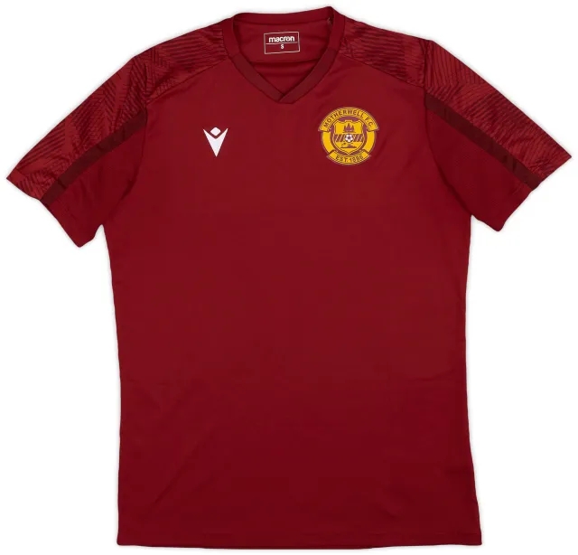 2020-21 Motherwell Macron Training Shirt - 9/10 - (S)