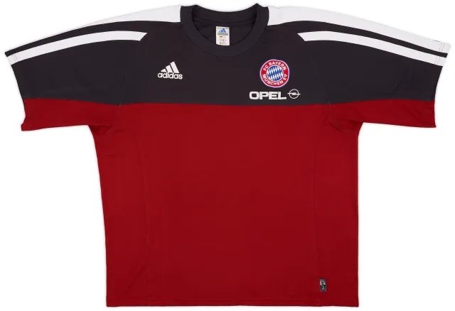 2001-02 Bayern Munich adidas Training Shirt - 7/10 - (L/XL)