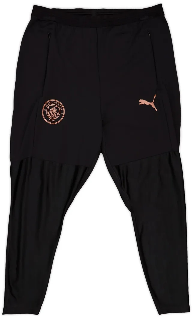 2020-21 Manchester City Puma Track Pants/Bottoms - 8/10 - (L)