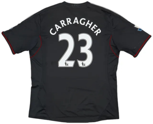 adidas 2011-12 Liverpool Away Shirt Carragher #23 - 5/10 - (XL)