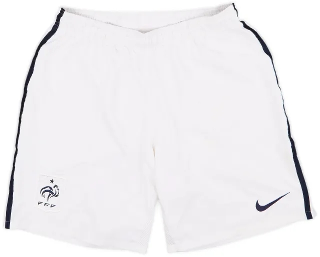 Nike 2011-12 France Home Shorts - 6/10 - (L)
