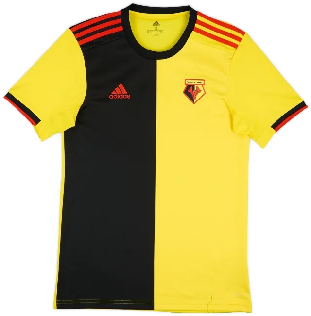 adidas 2019-20 Watford Home Shirt - 10/10 - (S)