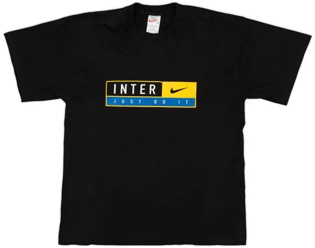 1999-00 Inter Milan Nike Cotton Tee - 6/10 - (XL)