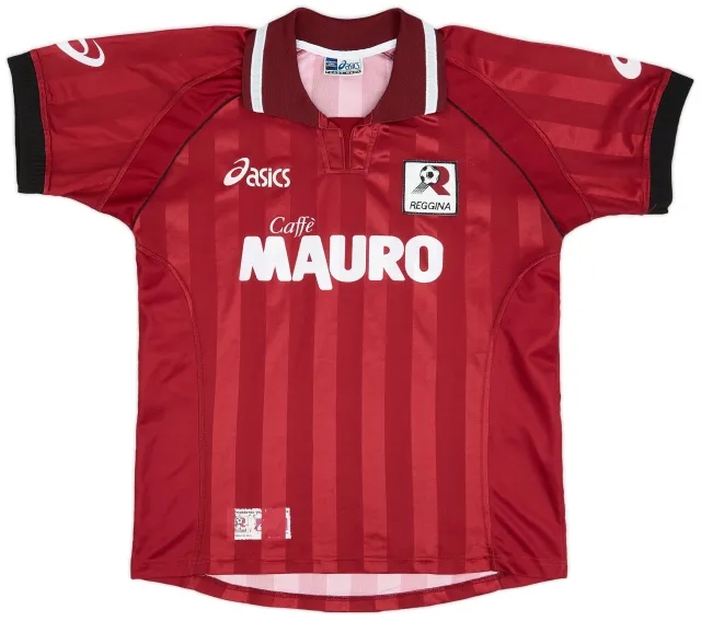 Asics 2002-03 Reggina Home Shirt - 9/10 - (S)