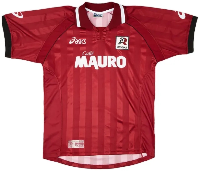 Asics 2002-03 Reggina Home Shirt - 9/10 - (XL)