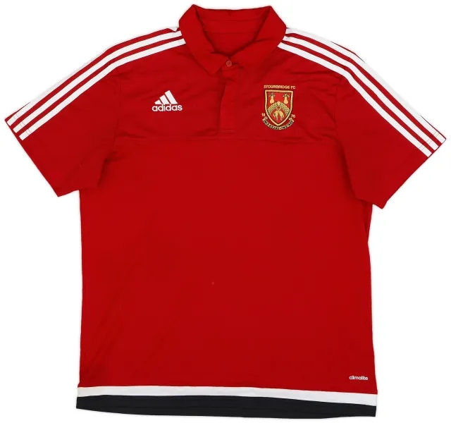 2016-17 Stourbridge adidas Polo Shirt - 8/10 - (L)
