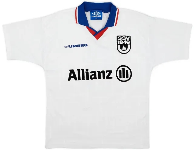 Umbro 1999-01 SSV Ulm Home Shirt #6 - 8/10 - (L.Boys)