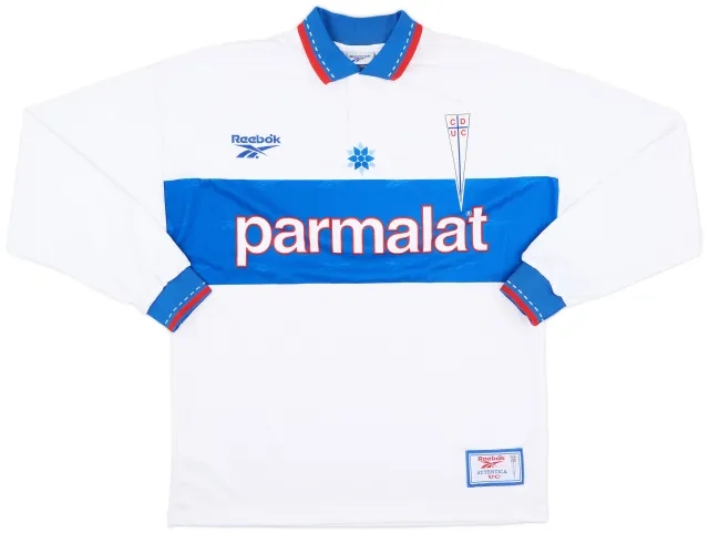 Reebok 1998-99 Universidad Catolica Home L/S Shirt - 9/10 - (M)