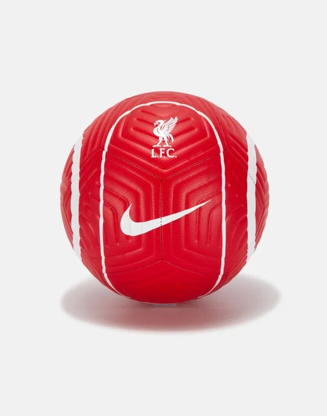 Nike Liverpool Strike Football in Red/White