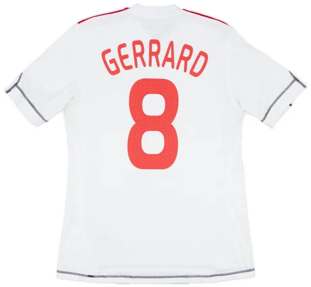 adidas 2009-10 Liverpool Third Shirt Gerrard #8 - 5/10 - (M)