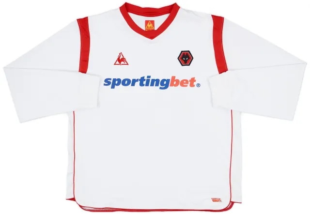 LeCoqSportif 2009-10 Wolves Away L/S Shirt - 9/10 - (3XL)