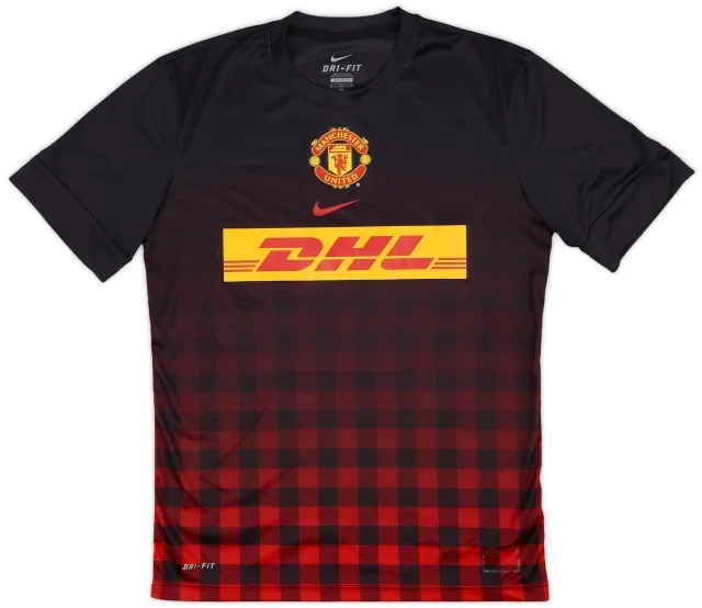 2013-14 Manchester United Nike Training Shirt - 8/10 - (M)