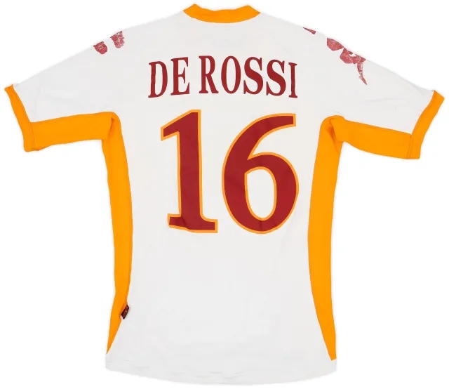 Kappa 2010-11 Roma Away Shirt De Rossi #16 - 5/10 - (M)