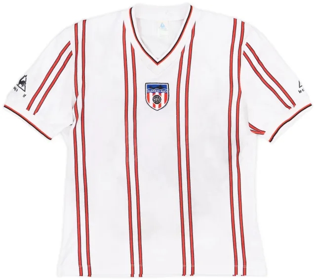 LeCoqSportif 1981-83 Sunderland Home Shirt - 5/10 - (XL)