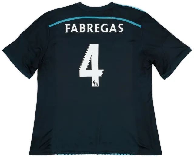 adidas 2014-15 Chelsea Third Shirt Fabregas #4 - 6/10 - (XXL)