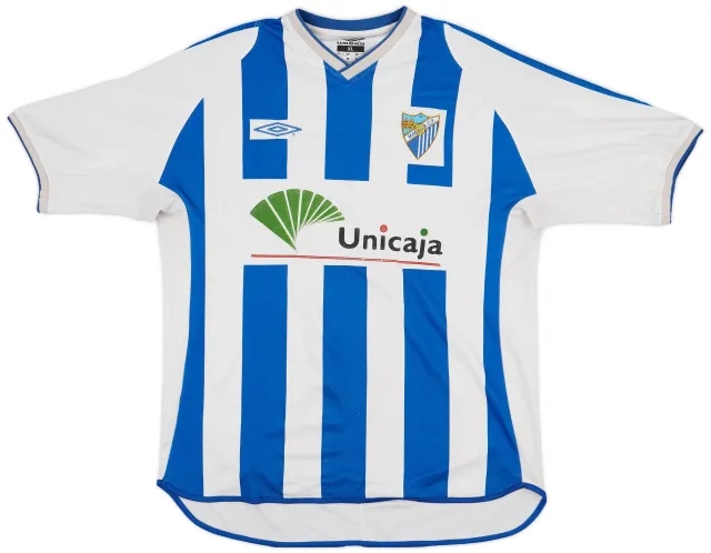 Umbro 2001-02 Malaga Home Shirt - 5/10 - (XL)