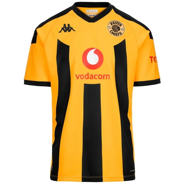 Kappa Kaizer Chiefs Mens SS Home Shirt 2024/25