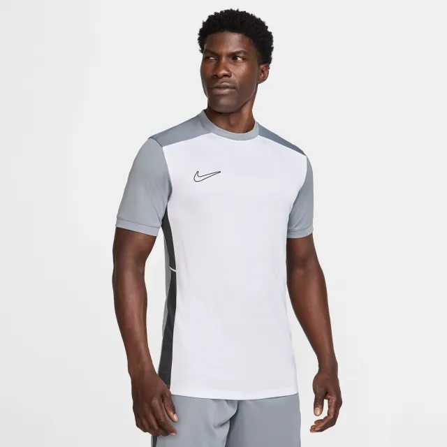 Nike Academy Men's Dri-FIT Short-Sleeve Football Top - White - Polyester