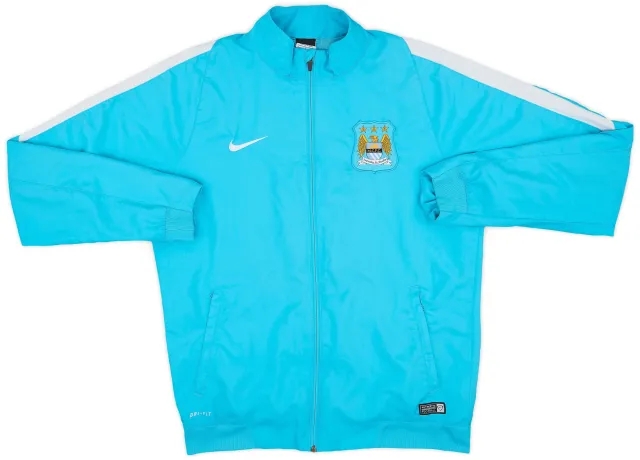 2015-16 Manchester City Nike Track Jacket - 6/10 - (L)
