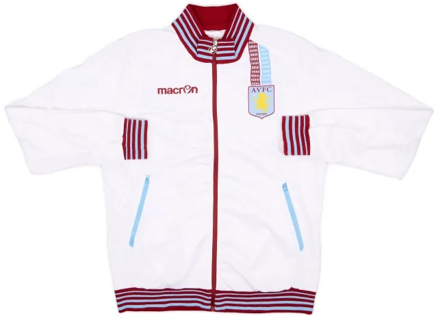 2014-15 Aston Villa Macron Track Jacket - 8/10 - (M)