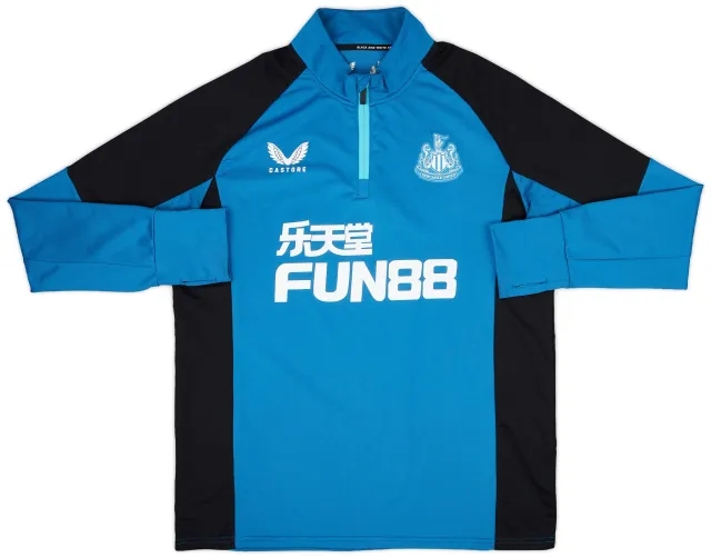 2021-22 Newcastle Castore 1/4 Zip Training Top - 8/10 - (L)