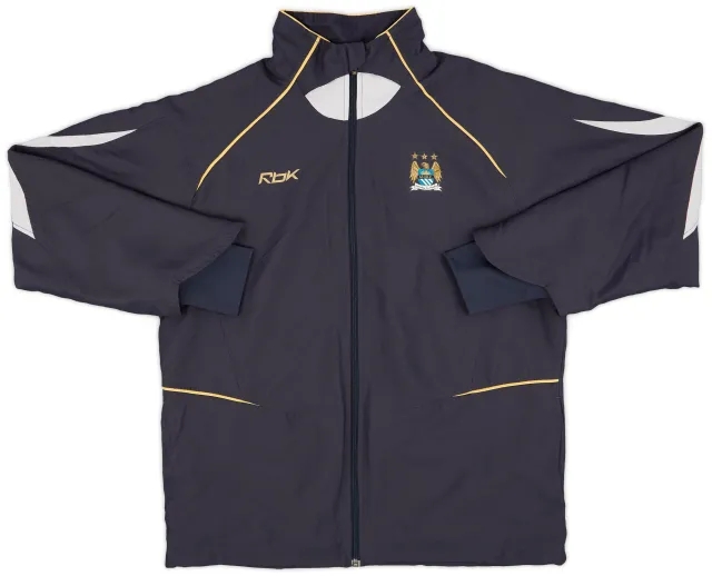 2006-07 Manchester City Reebok Track Jacket - 8/10 - (M)