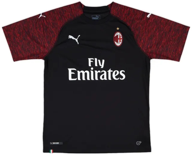 Puma 2018-19 AC Milan Third Shirt - 10/10 - (M)