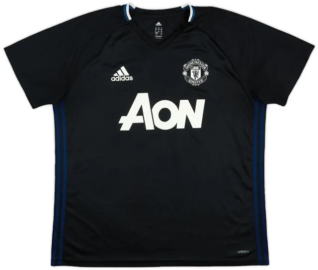 2016-17 Manchester United adidas Training Shirt - 7/10 - (XL)