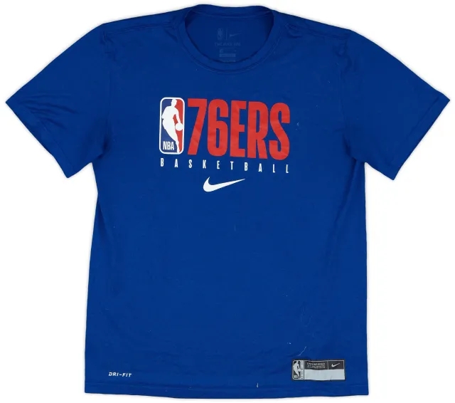 2019-20 Philadelphia 76ers Nike Training Tee - 8/10 - (M)