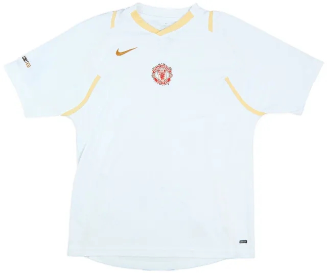 2006-07 Manchester United Nike Training Shirt - 8/10 - (M)