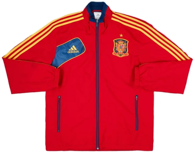 2011-12 Spain adidas Track Jacket - 8/10 - (M)