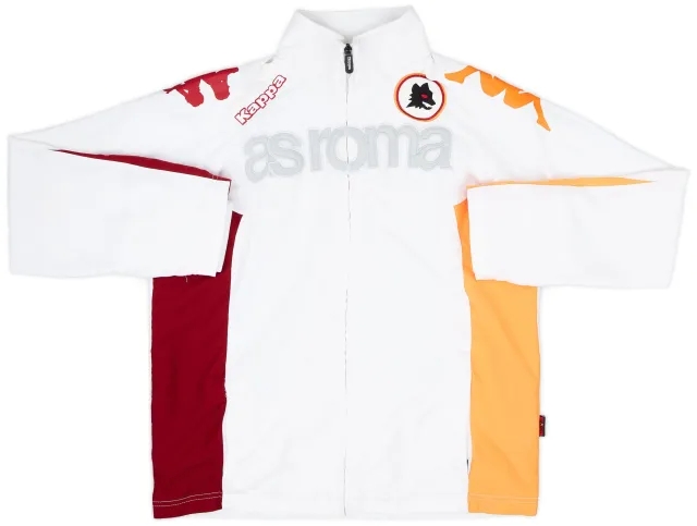 2012-13 Roma Kappa Track Jacket - 9/10 - (3XL.Boys)