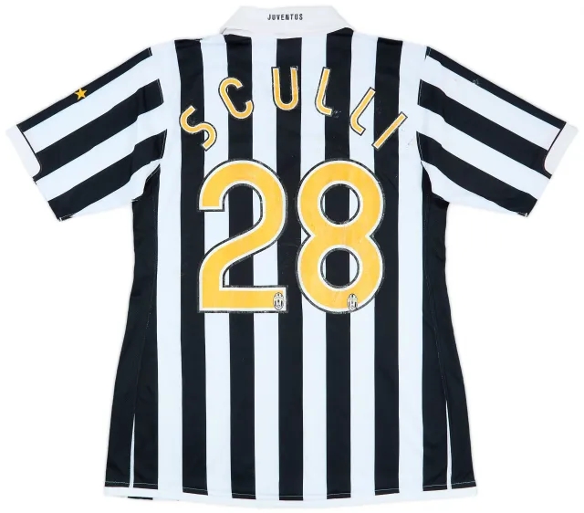 Nike 2006-07 Juventus Authentic Home Shirt Sculli #28 - 5/10 - (L)