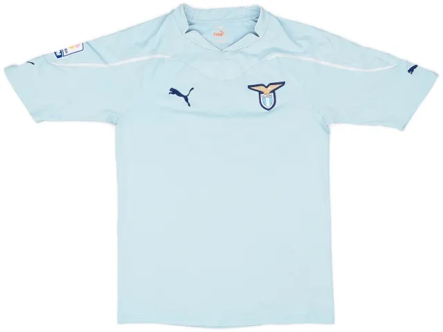Puma 2010-11 Lazio Match Issue Home Shirt #18