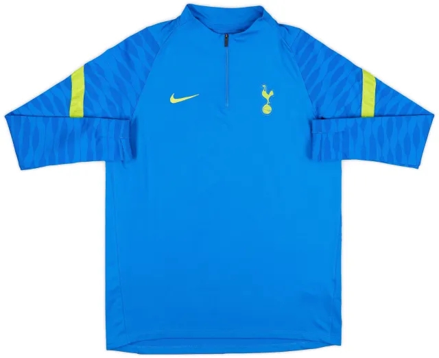 2021-22 Tottenham Nike 1/4 Zip Training Top - 9/10 - (L)