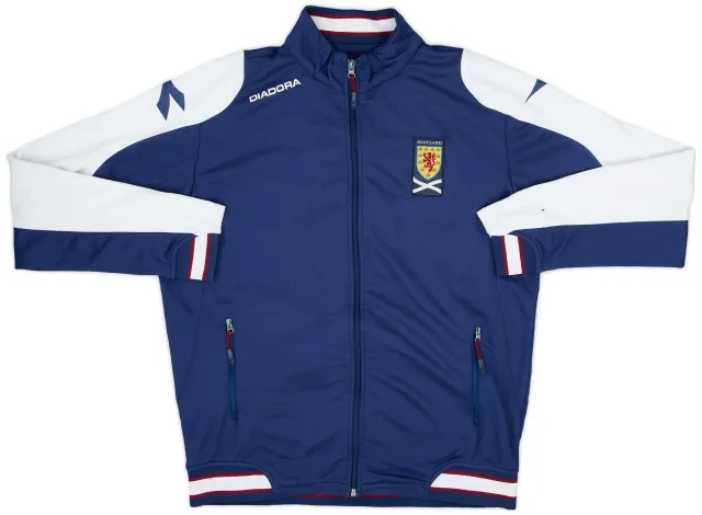2005-06 Scotland Diadora Track Jacket - 7/10 - (XL)