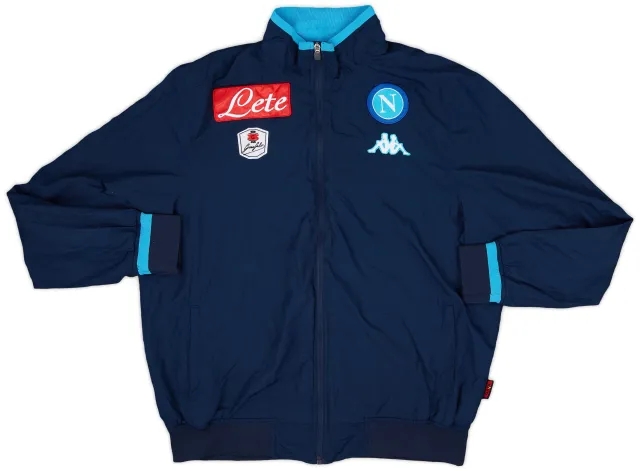 2015-16 Napoli Kappa Track Jacket - 4/10 - (XL)