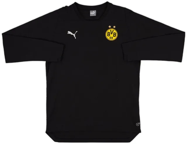 2018-19 Borussia Dortmund Puma Sweat Top - 9/10 - (L)