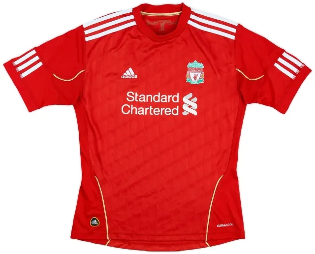 adidas 2010-12 Liverpool Home Shirt - 9/10 - (Women's S)