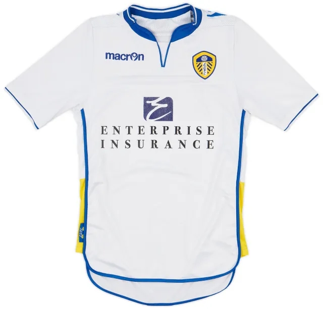 Macron 2012-13 Leeds United Home Shirt - 4/10 - (S)